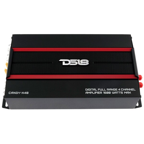 Main product image for DS18 CANDY-X4B CANDY 4-Channel Compact Full-Range Class D 1600W Amplifier294-8146